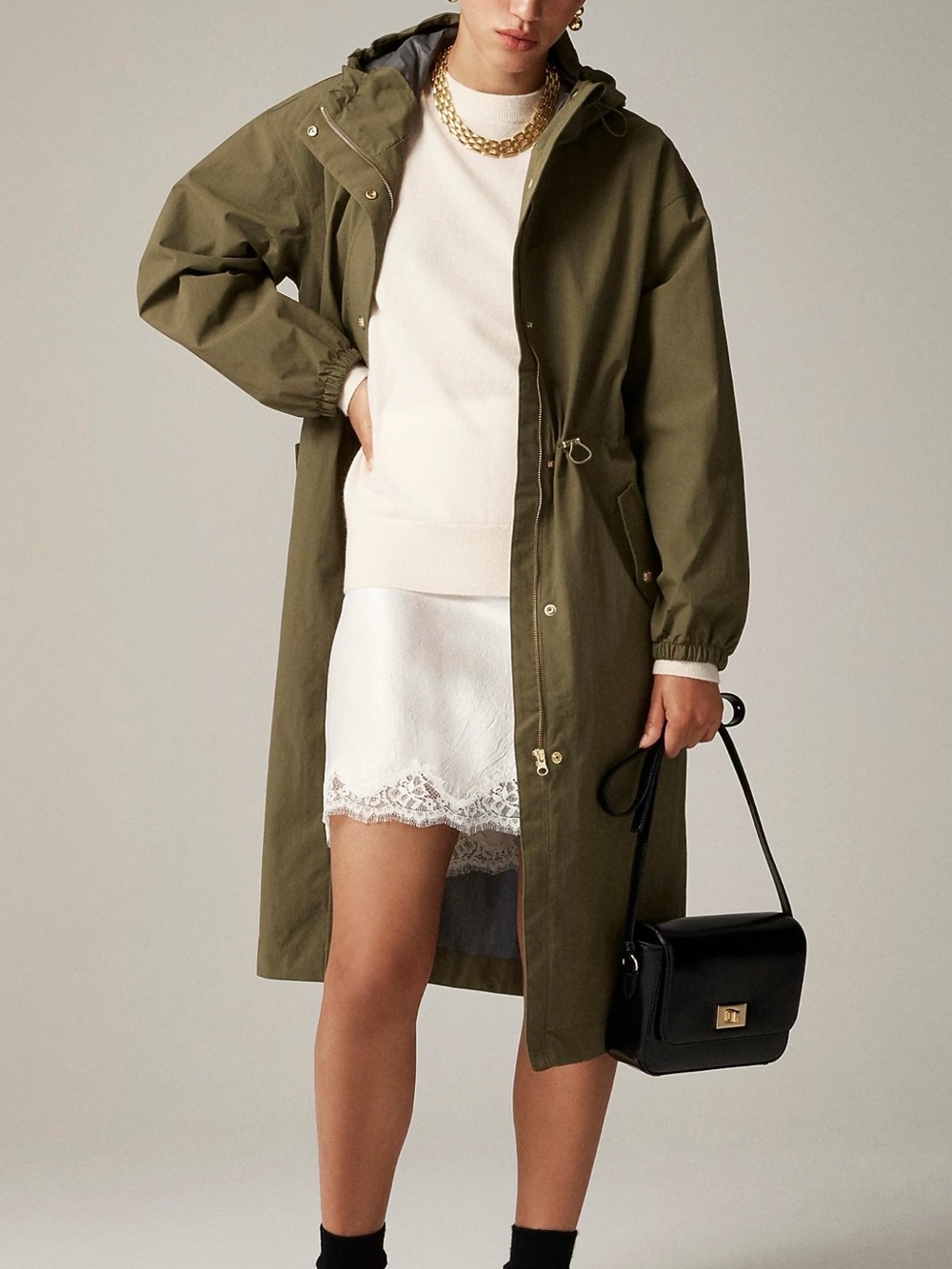 BRAND NEW WITH TAGS J. Crew Perfect Raincoat